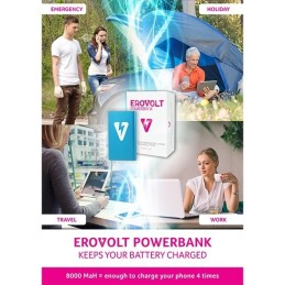 Votre Loveshop dans le 71 à Chalon sur Saône Erovolt Powerbank